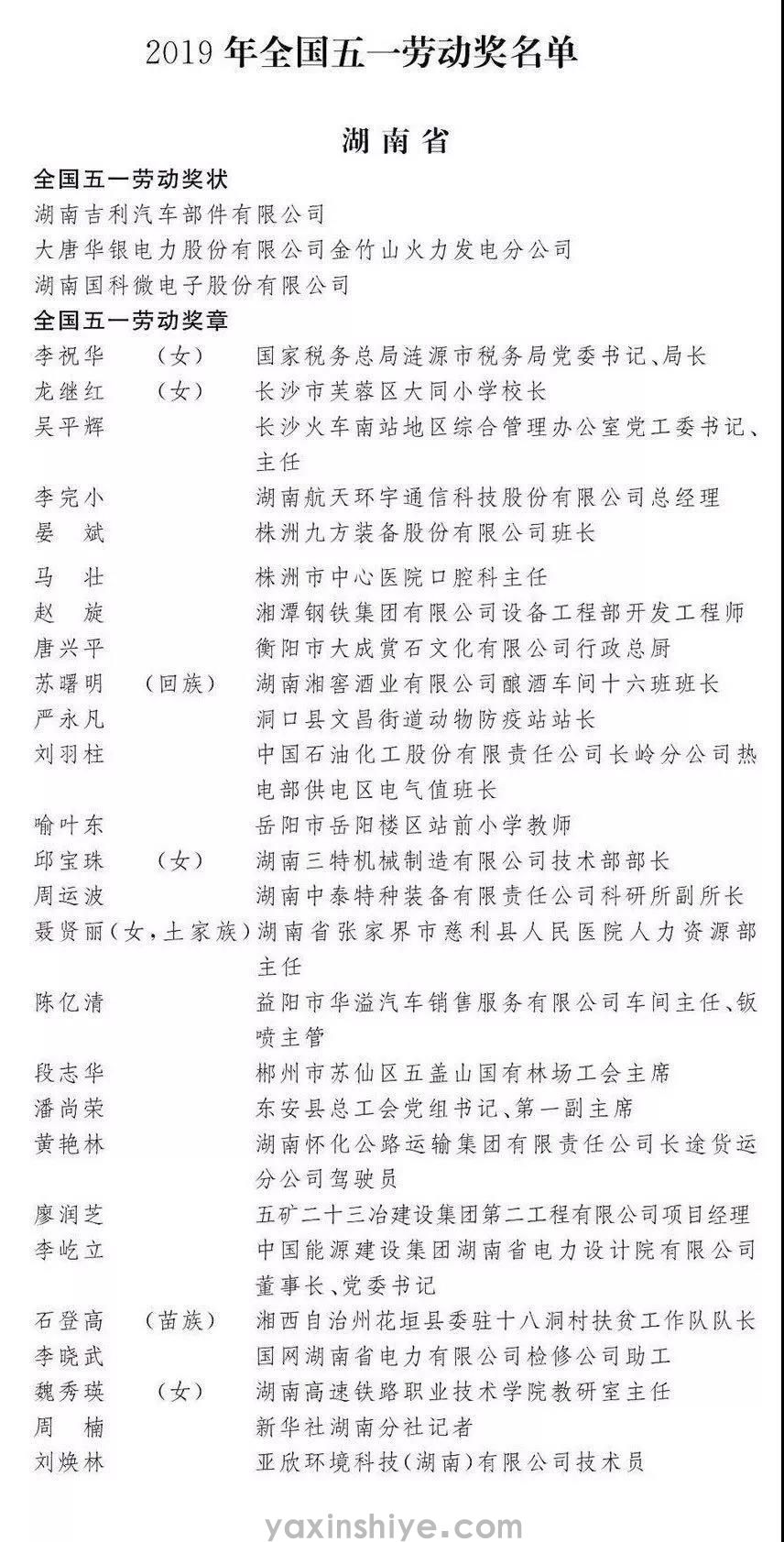 喜讯丨J9集团国际刘焕林荣获“2019年全国五一劳动焦芈” (图1)